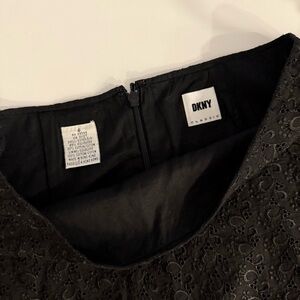 DKNY Charcoal Lace Dress